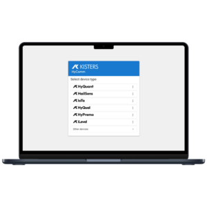 HyComm software screen
