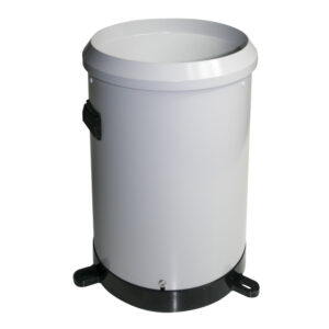 TB4 tipping bucket rain gauge in front view