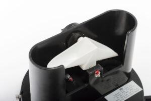 Service access area of the TB7 rain gauge