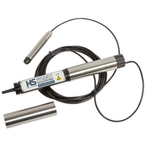 Registrador iLevel-GW con cable y sensor conectados